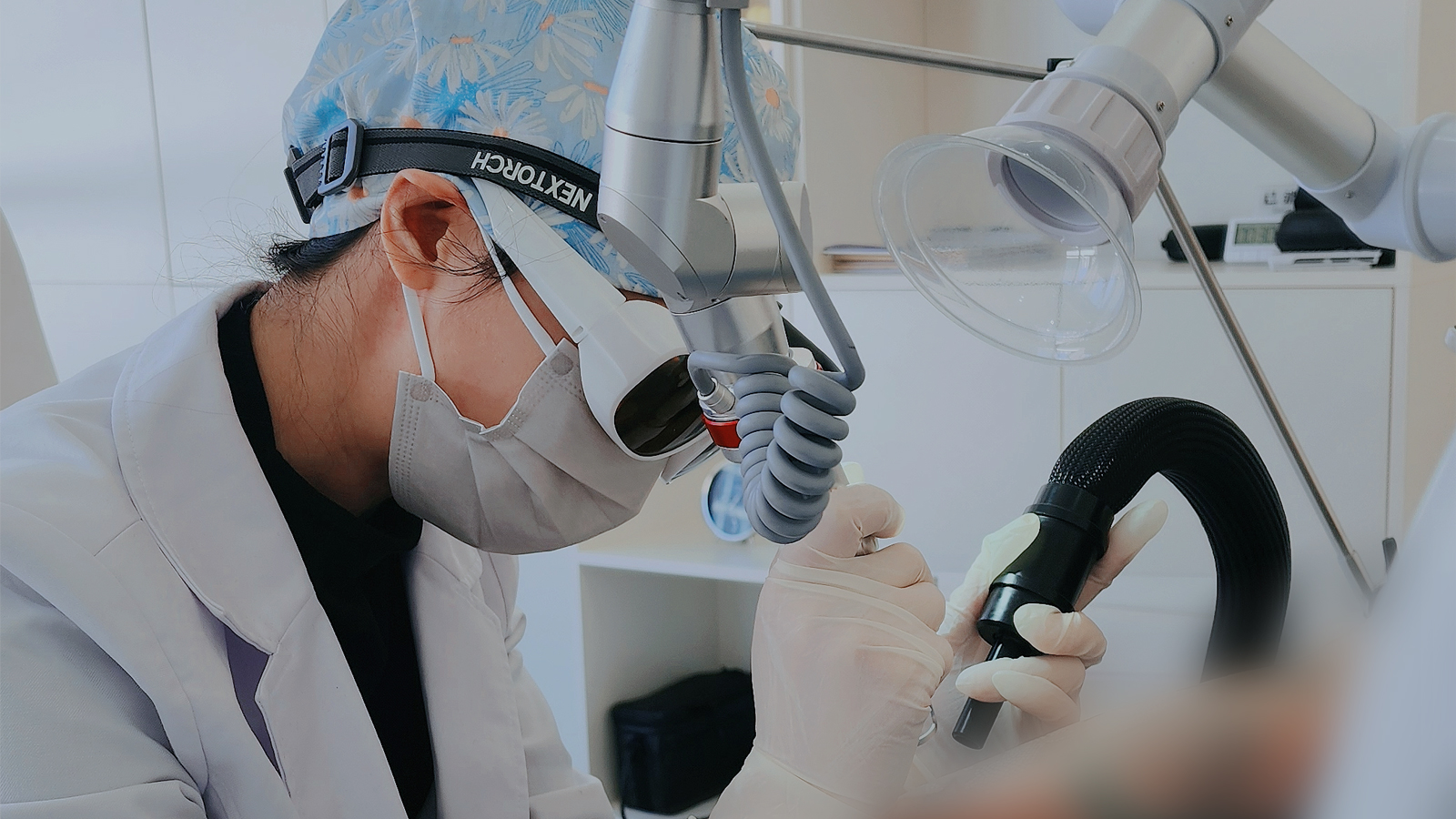 拼接花臂清洗过程节选